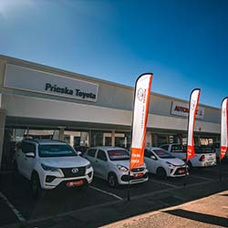 Toyota Handelaarskap met voertuie